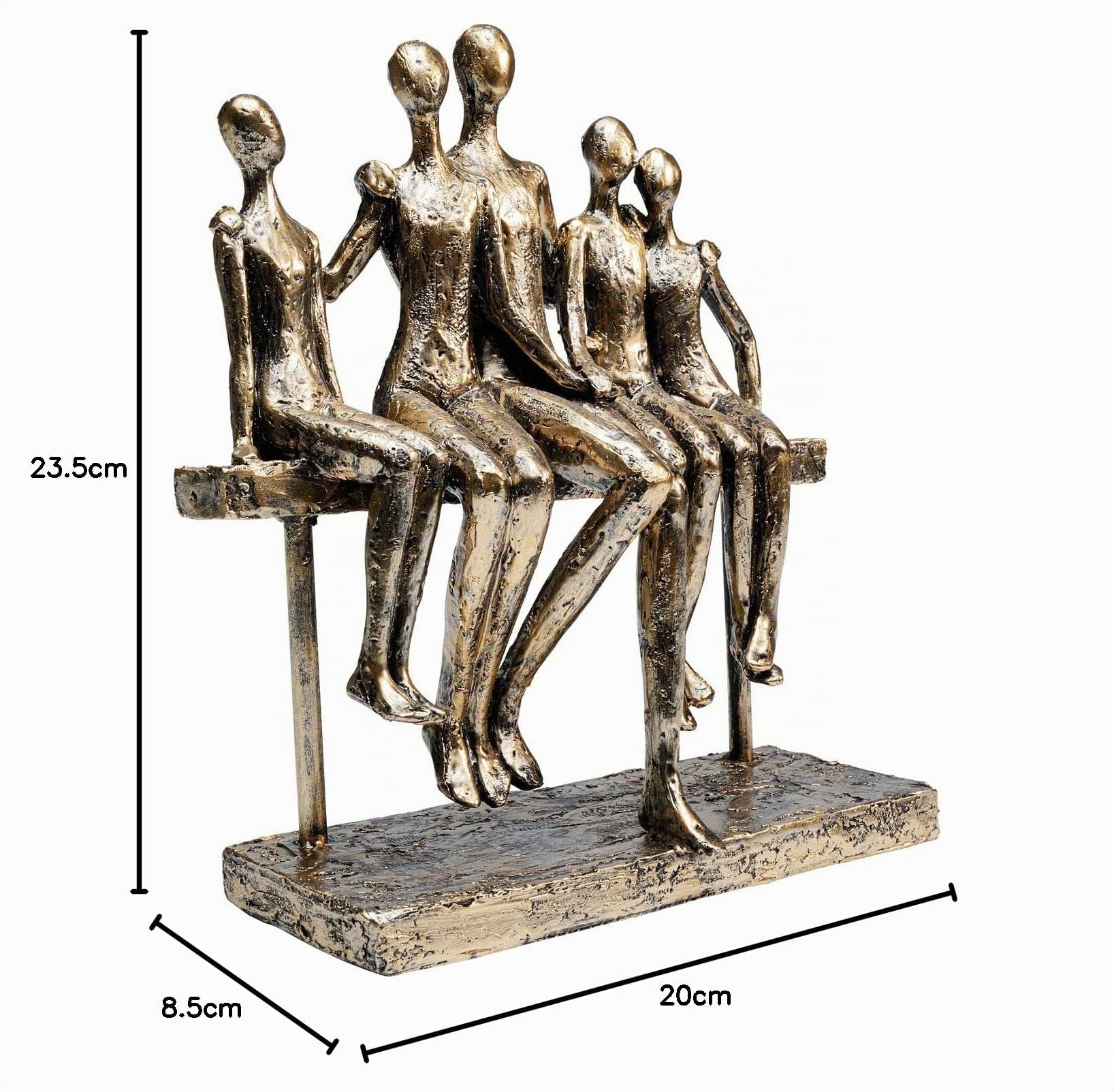 kare-design-dekofigur-sitting-break-24-cm-gold image 6