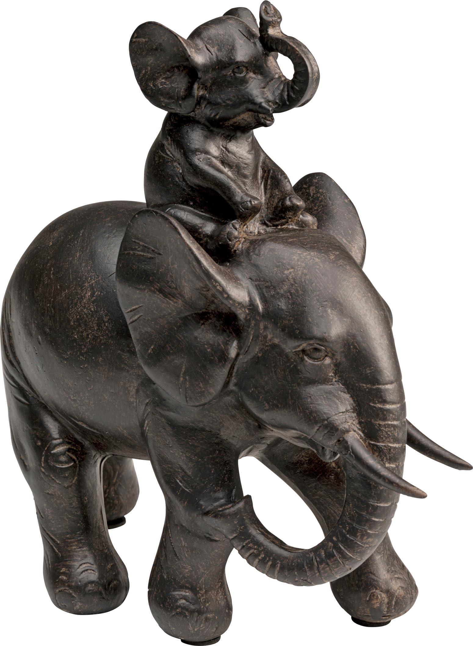 kare-design-deko-figur-dumbo-uno-braun-elefant-19-x-18-x-9-cm image 1