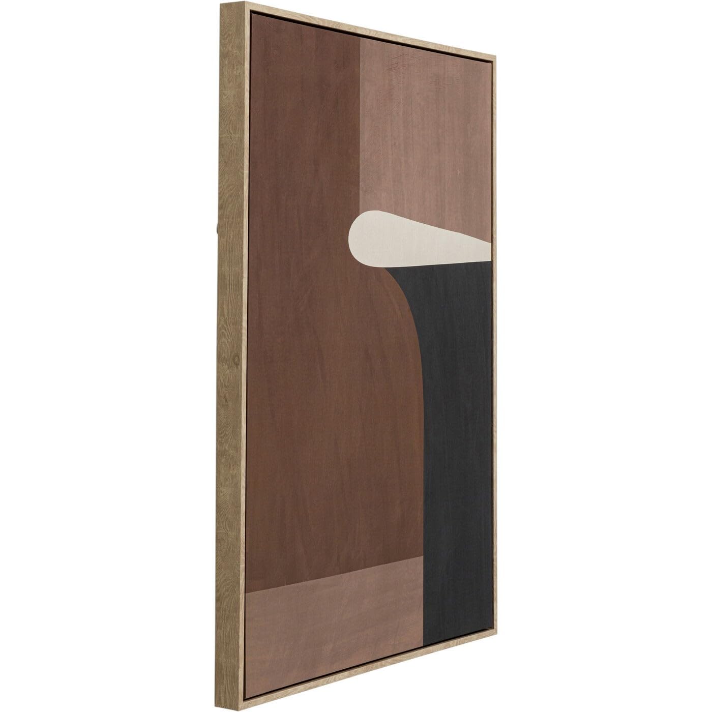 kare-design-leinwandbild-classic-shape-brownie-schwarz-braun-93x63-cm image 4