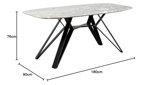 kare-design-okinawa-tisch-schwarz-esszimmertisch-granitplatte-76x180x90-cm-f-r-4 image 8