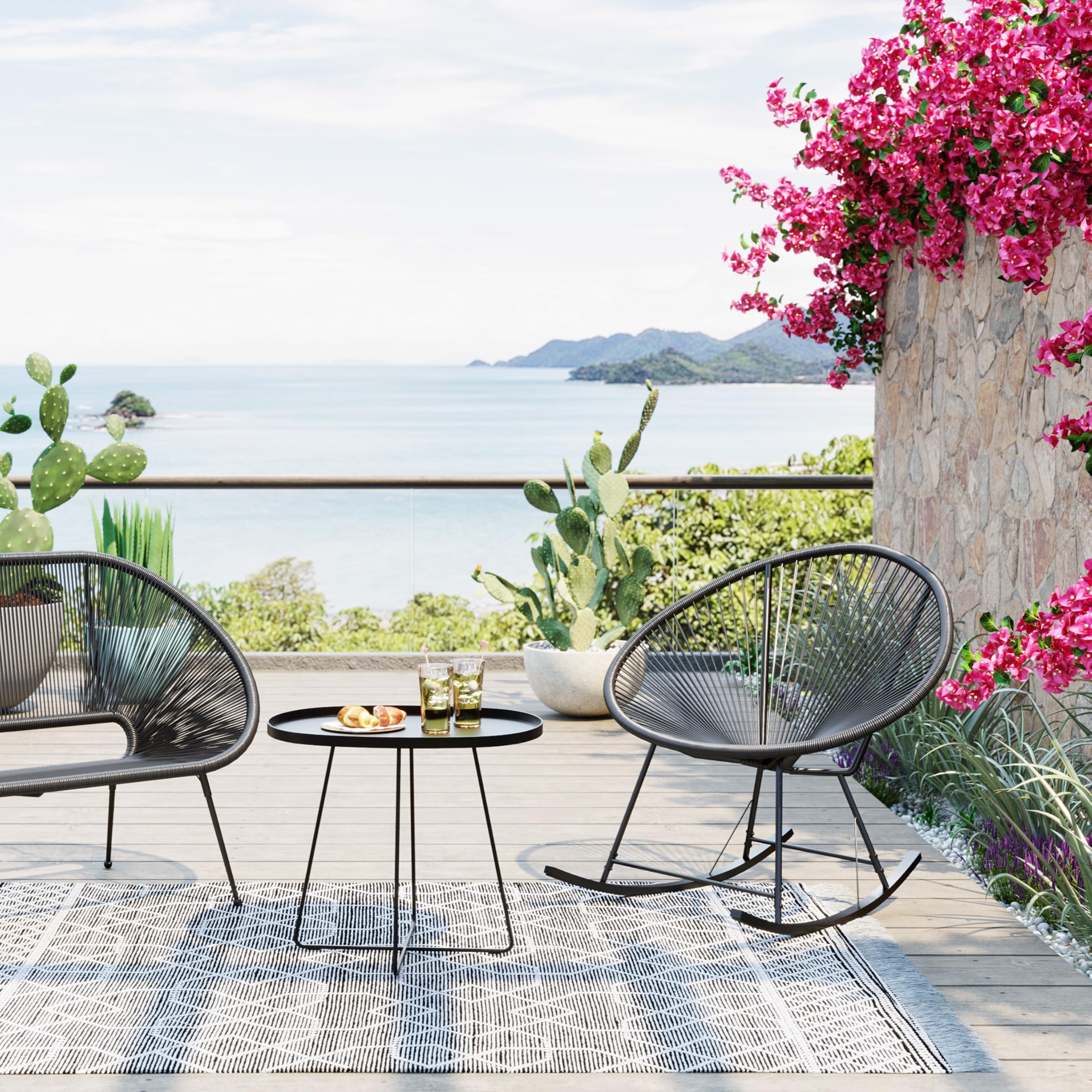 kare-design-schaukelstuhl-acapulco-mono-schwarz-indoor-outdoor image 5