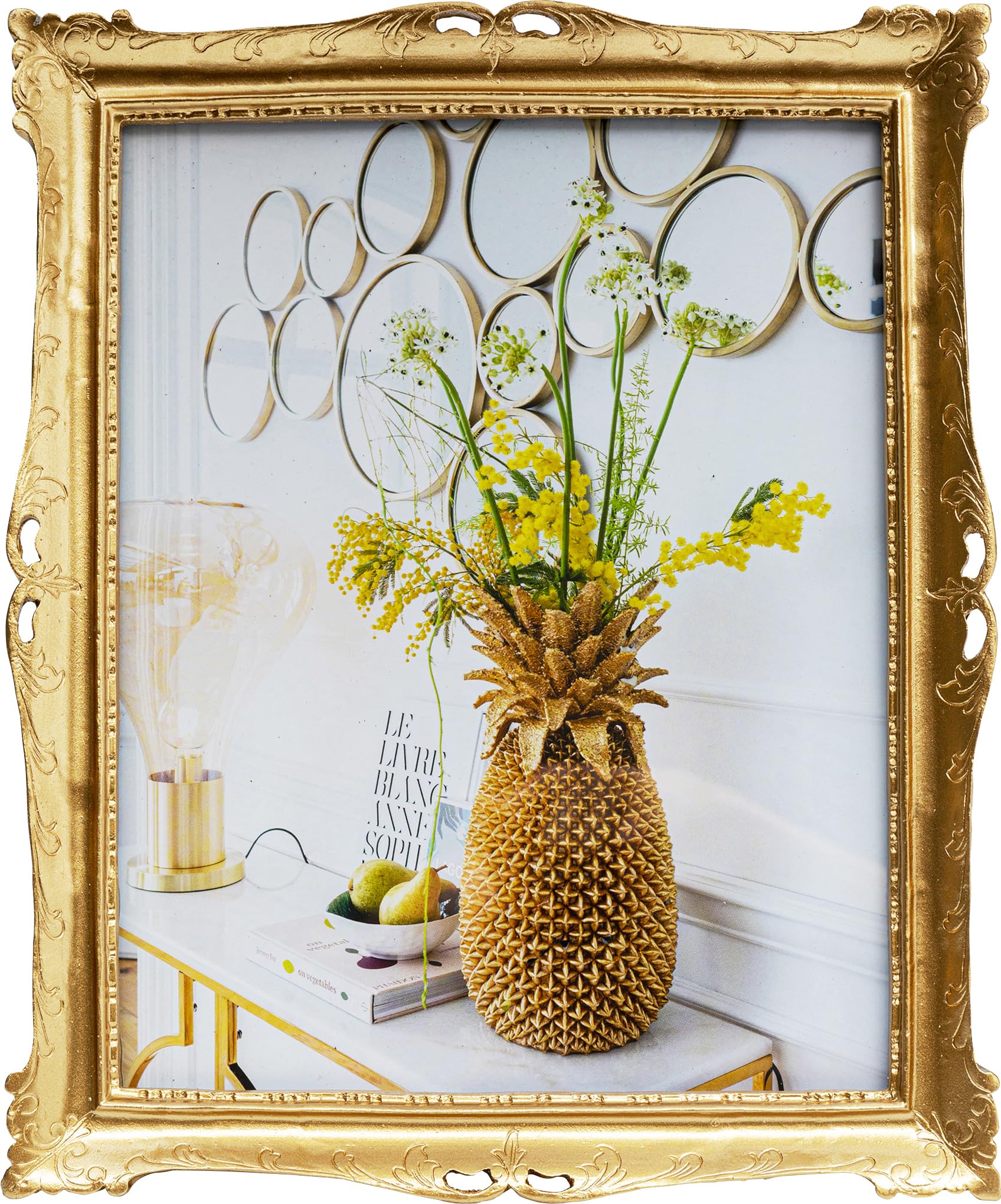 kare-design-bilderrahmen-antique-gold-25x30-cm-handgefertigt image 1