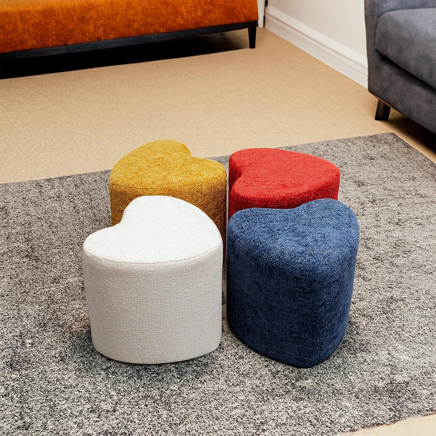 kare-design-hocker-lovely-gelb-herz-sitzhocker-36x34x35-cm image 2