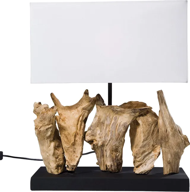 kare-design-tischlampe-nature-treibholz-tischleuchte-43x35x15-cm image 1