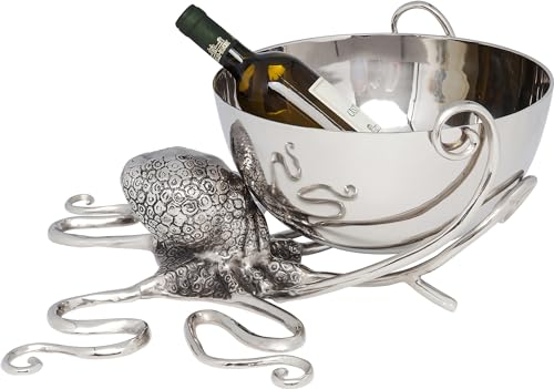 kare-design-octopus-weink-hler-silber-45-cm-flaschenk-hler-aluminium-7200-ml image 8