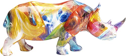 kare-design-dekofigur-colored-rhino-mehrfarbig-17x8x6-cm image 7