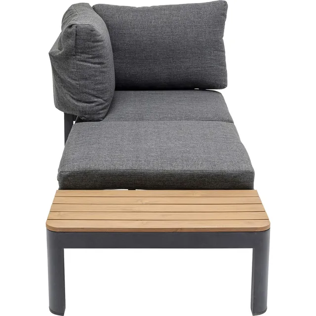 kare-design-recamiere-happy-day-links-braun-schwarz-outdoor-63x166x66-cm image 1