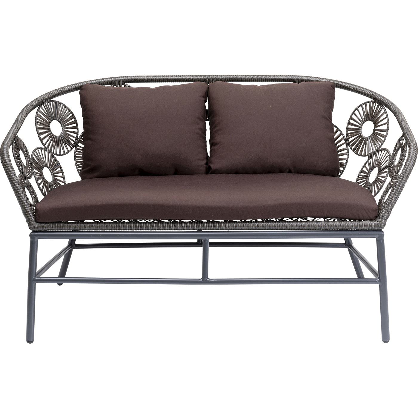 kare-design-sofa-ibiza-braun-lounge-sofa image 1