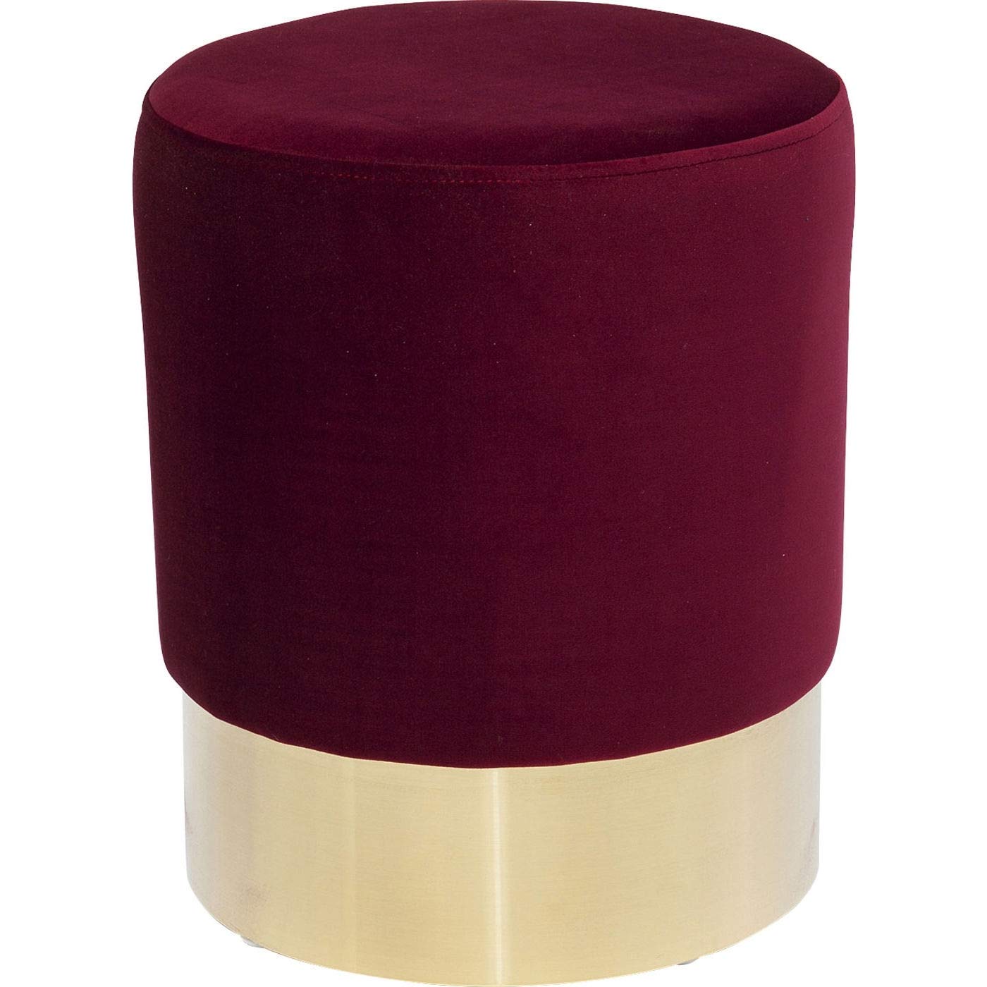 kare-design-hocker-cherry-samthocker-bordeaux-brass-35-cm image 1