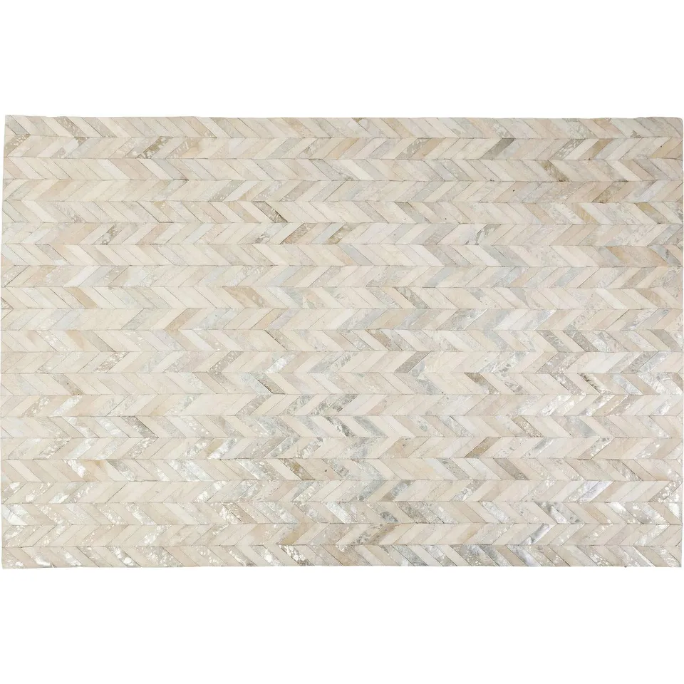 kare-design-spike-elegance-teppich-beige-170x240-cm-echtfell image 1