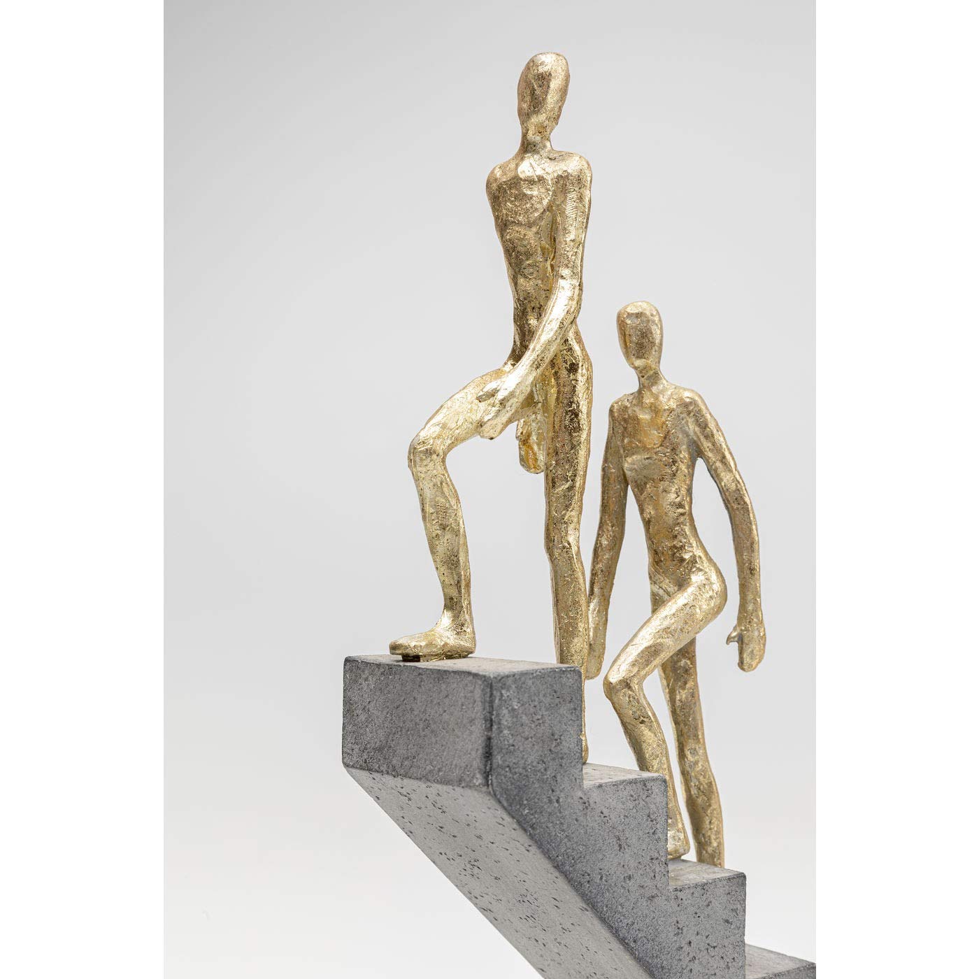 kare-design-ascent-deko-objekt-grau-gold-36x21-5x7-4-cm-skulptur image 2