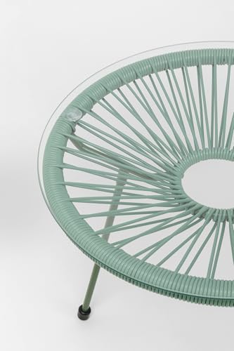 kare-design-beistelltisch-acapulco-mono-gr-n-indoor-outdoor-retro image 8