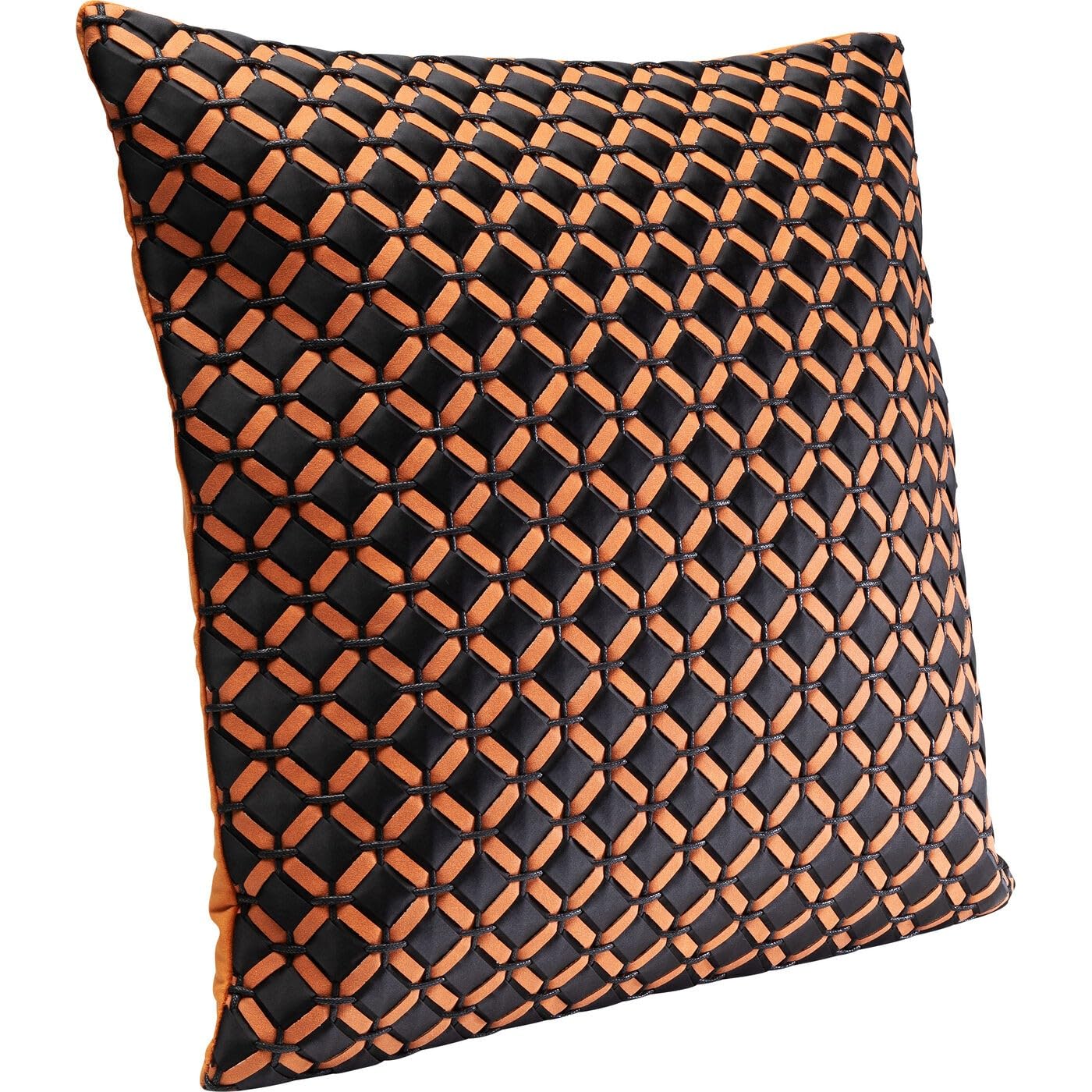 kare-design-kissen-mina-dekokissen-45x45-cm-orange-schwarz-samtoptik-mit-f-llung image 4