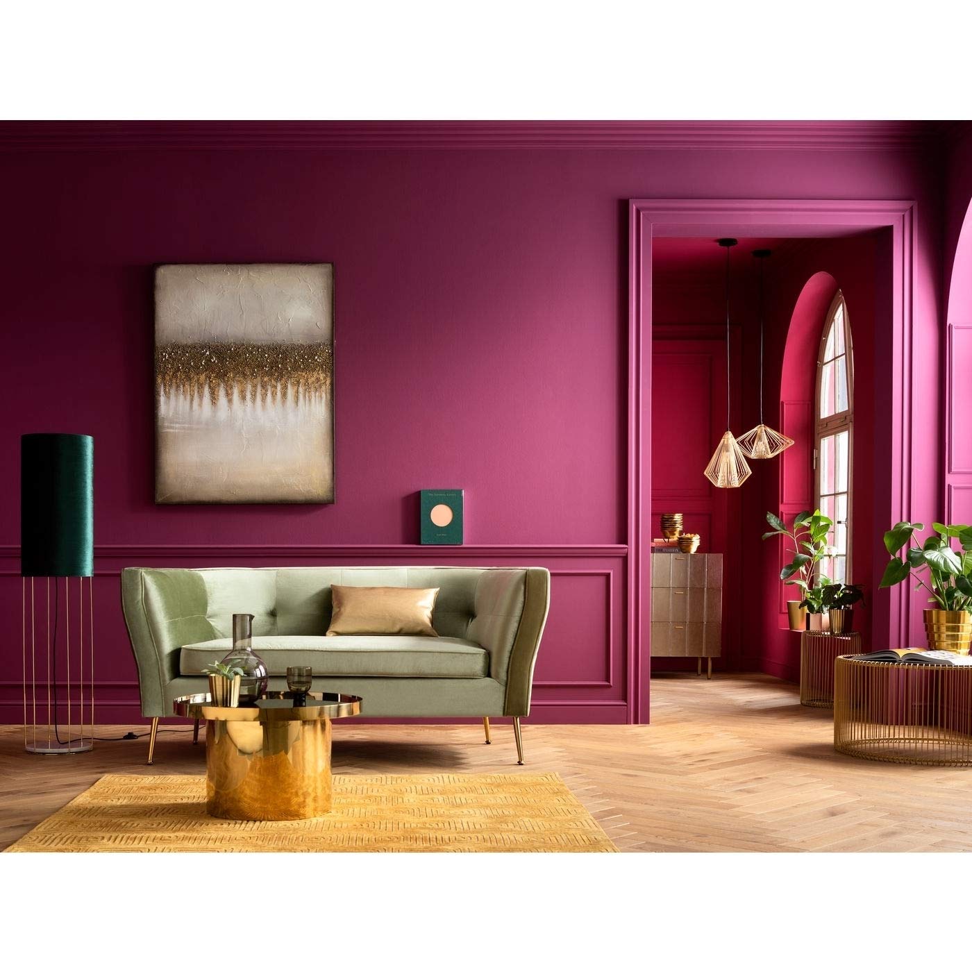 kare-design-rimini-2-sitzer-sofa-gr-n-samt-look-170x86cm image 4