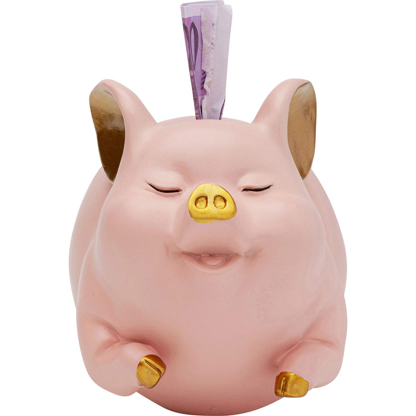 kare-design-spardose-schwein-rosa-mit-goldohren-sparschwein-aus-keramik image 4