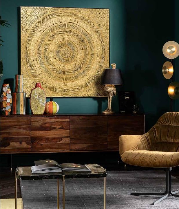 kare-design-objektbild-art-circle-gold-120x120x6-cm-massivholz image 7