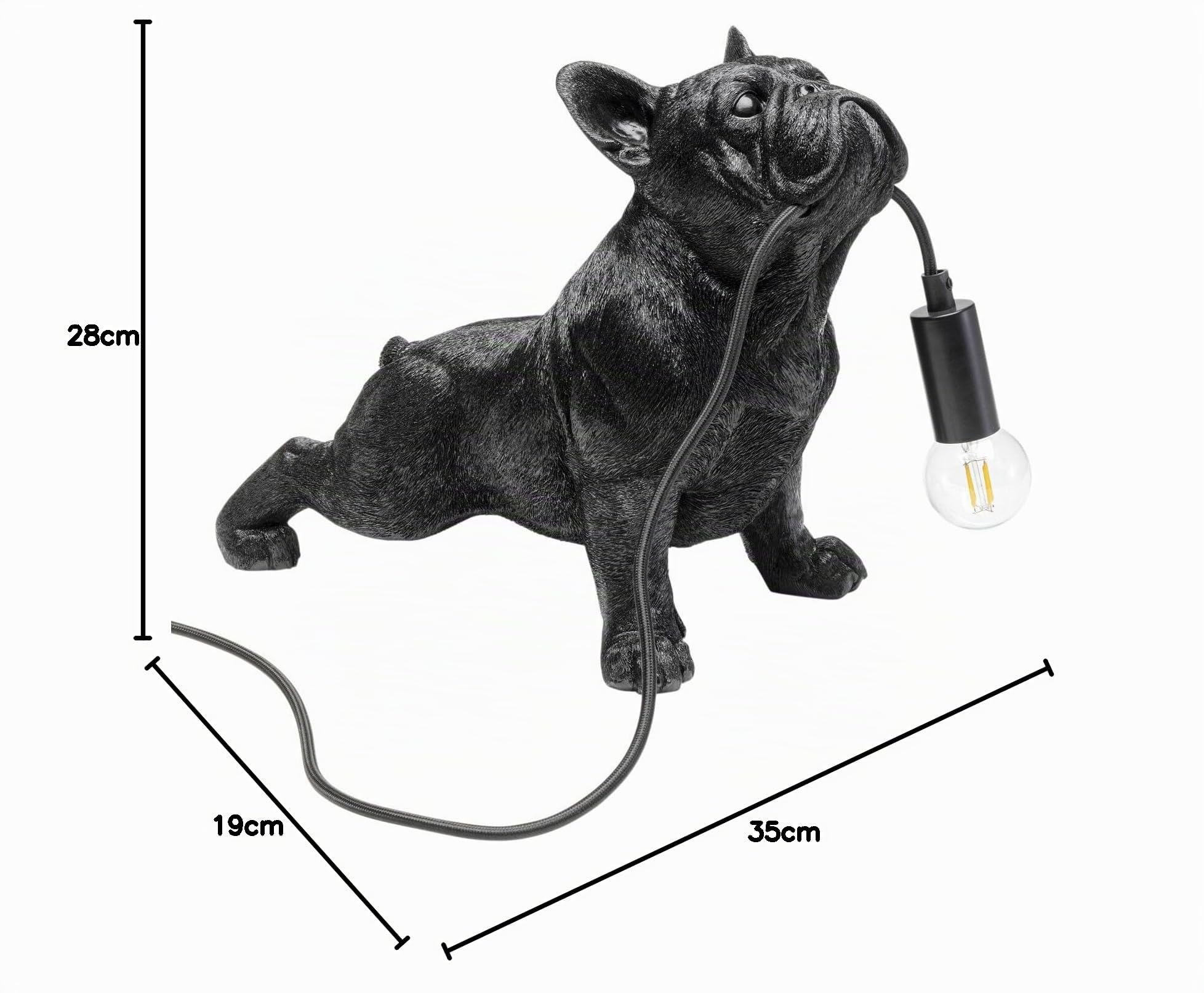 kare-design-toto-tischlampe-hund-schwarz-35x28x19cm image 6