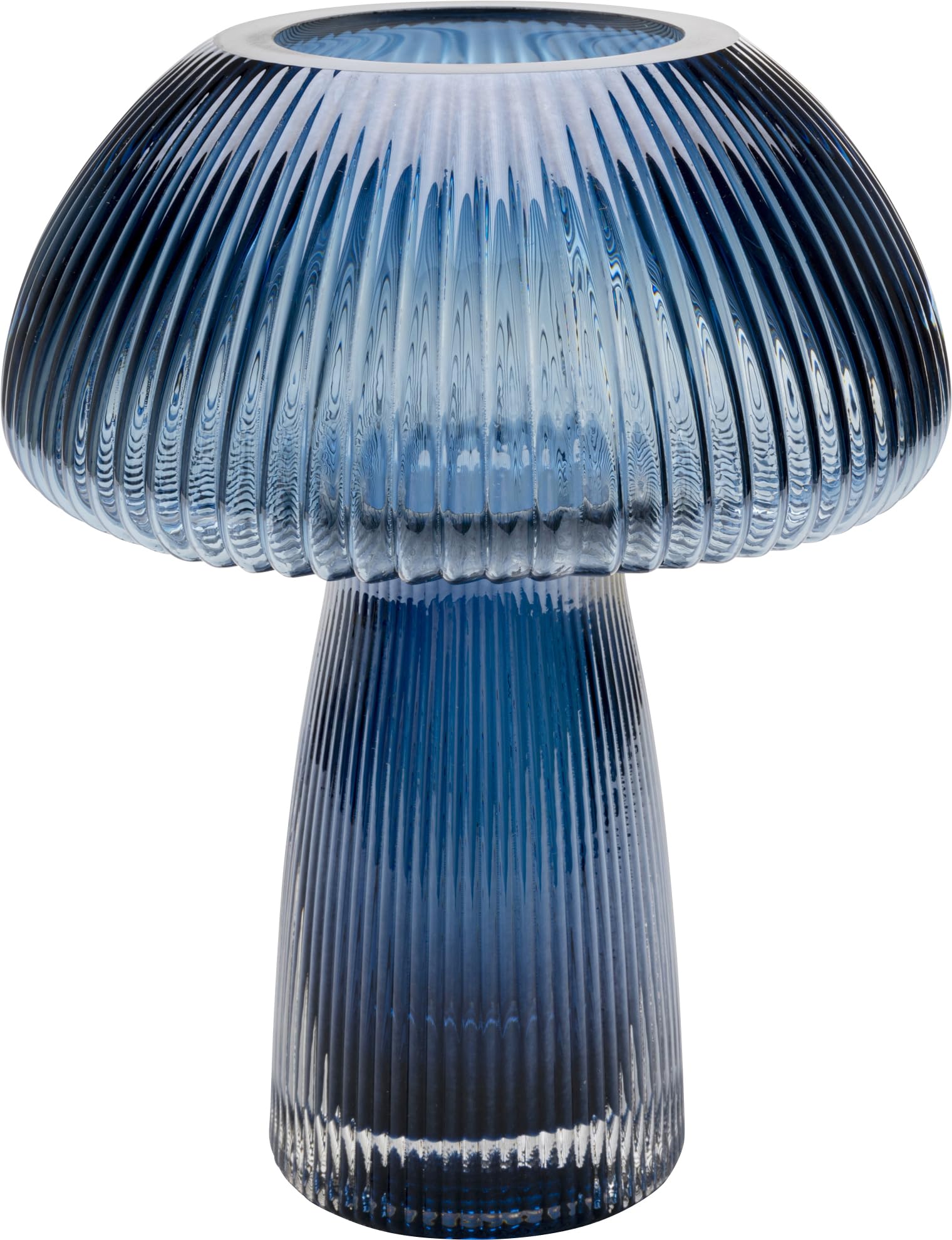 kare-design-vase-daphne-shade-blau-24-cm-blumenvase-aus-glas image 1