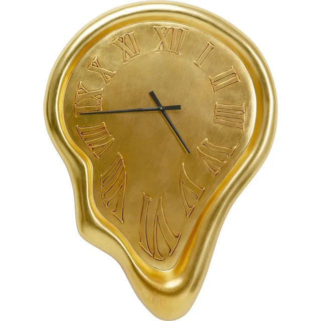 kare-design-wanduhr-big-drop-gold-92x127-cm-quarzwerk image 1