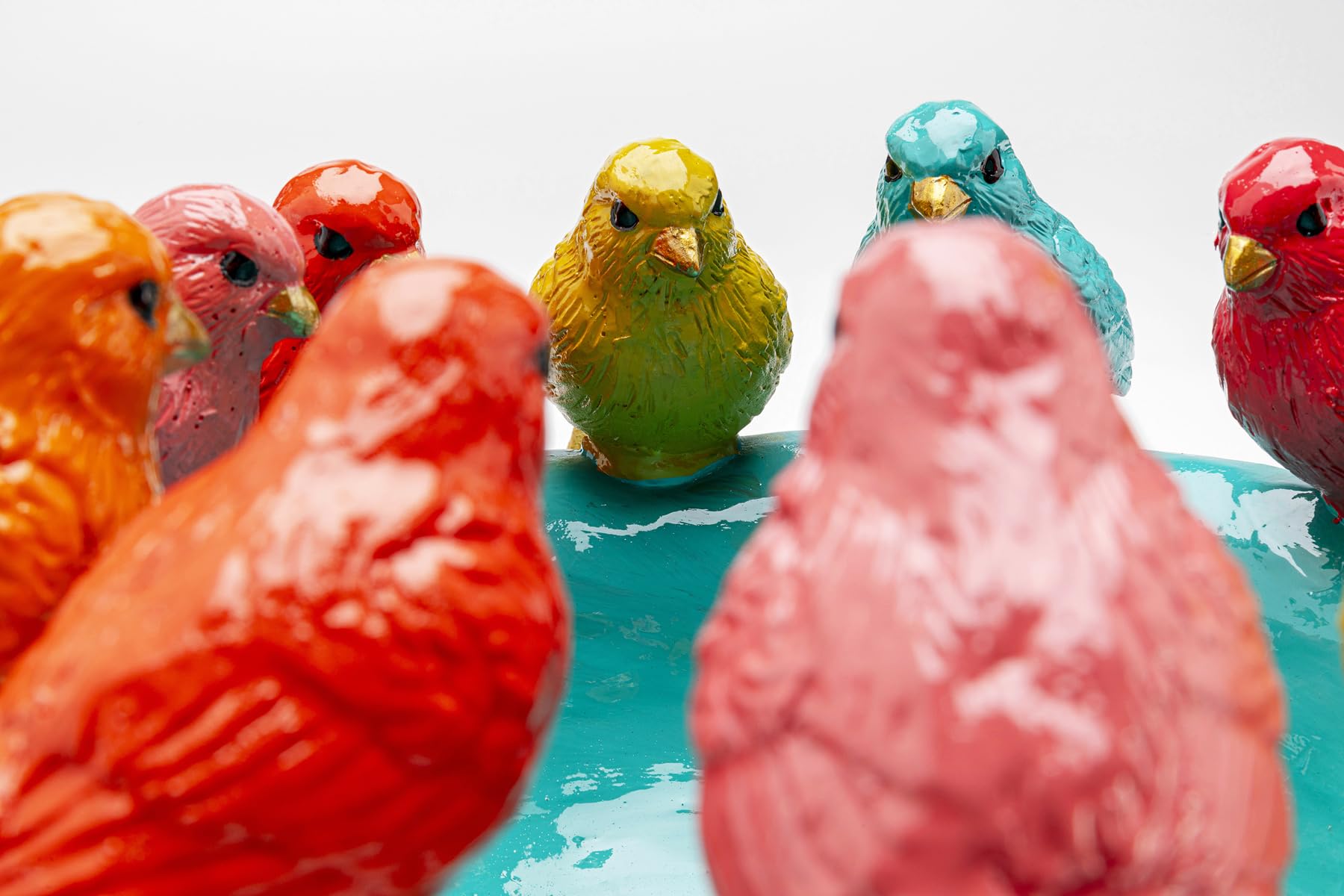 kare-design-deko-schale-birds-mehrfarbig-handbemalte-obstschale-14x28x28-cm image 4
