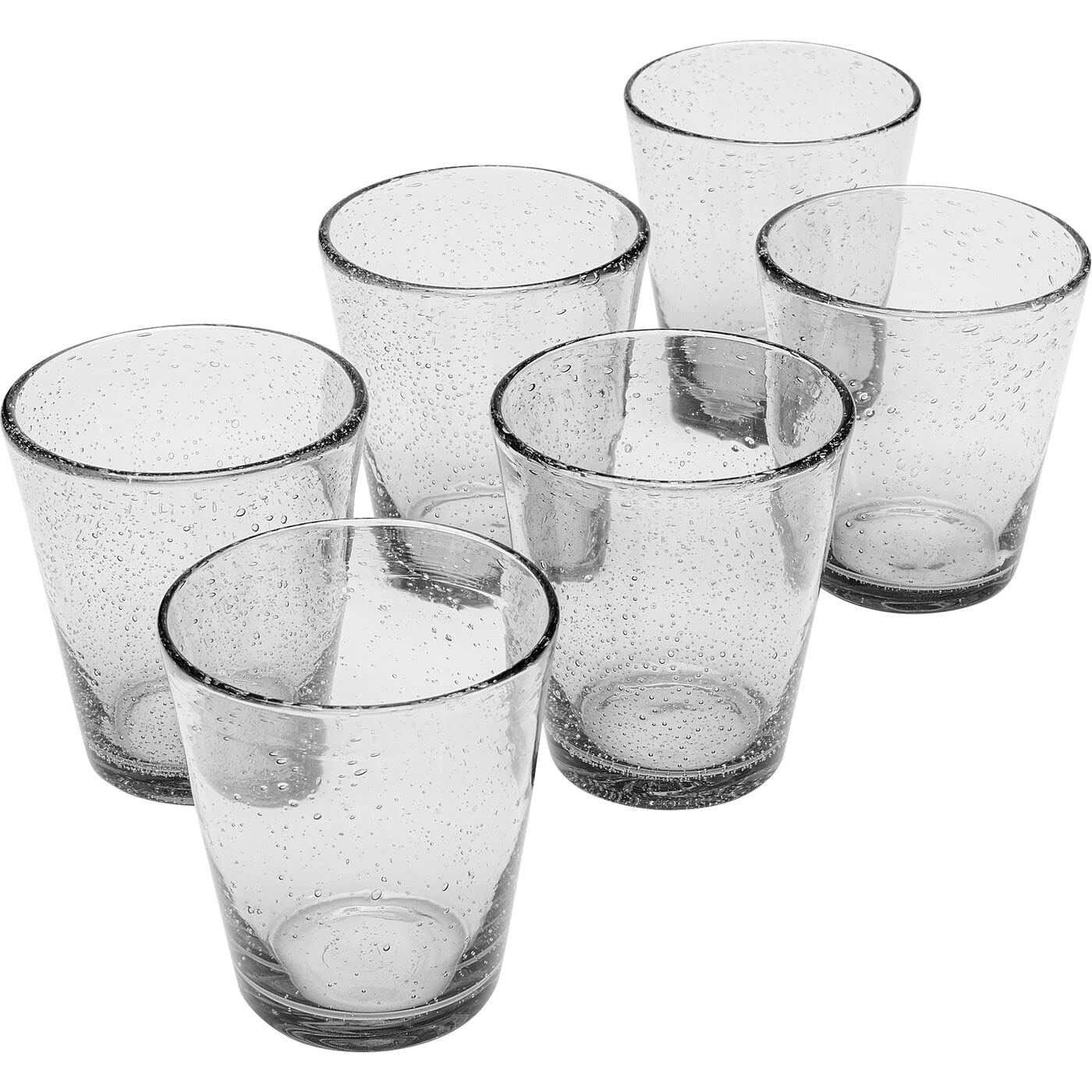 kare-design-glas-set-bubble-6-teilig-klar-330-ml-trinkgl-ser-sp-lmaschinengeeign image 3