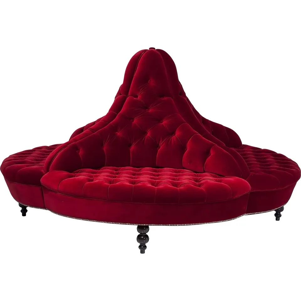 kare-design-roma-rundsofa-rot-samtoptik-4-sitzer-165-cm image 1