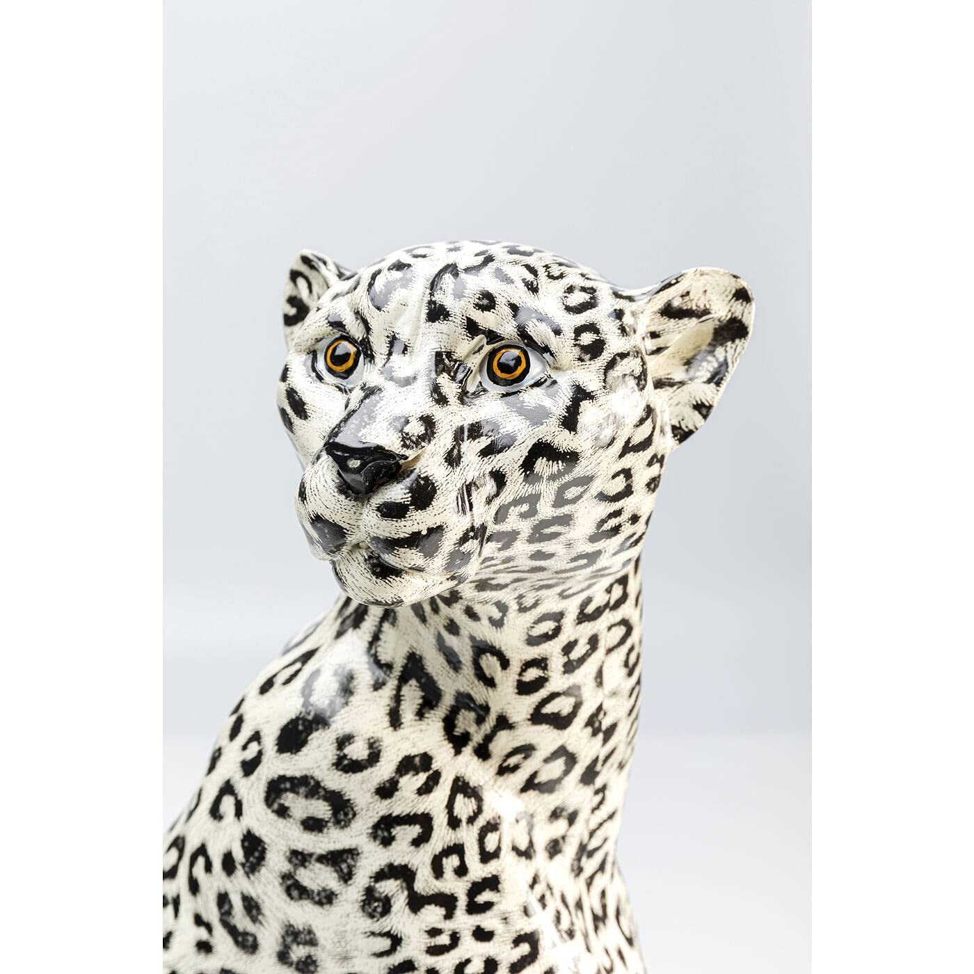 kare-design-deko-figur-cheetah-silber-54x30x26-cm-gepard-skulptur-auf-sockel image 4