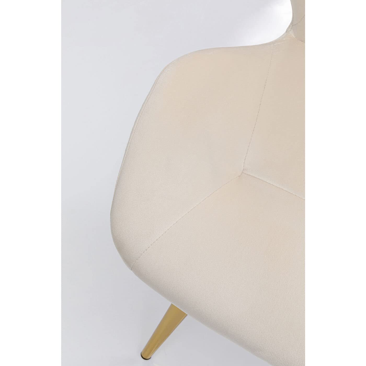 kare-design-stuhl-viva-creme-samtoptik-82x50x59-cm-esszimmerstuhl image 7