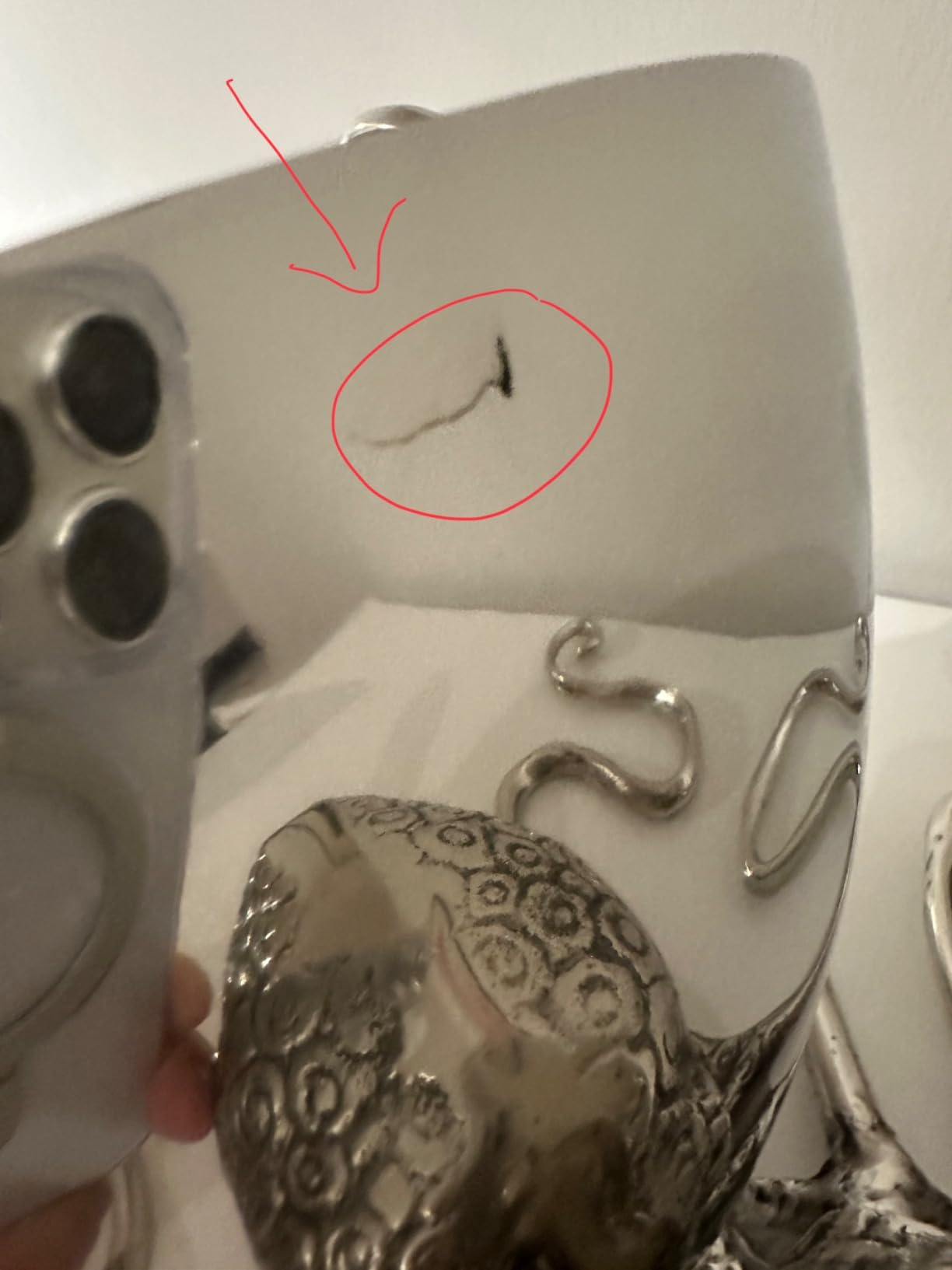 Schön aber mit Macke geliefert