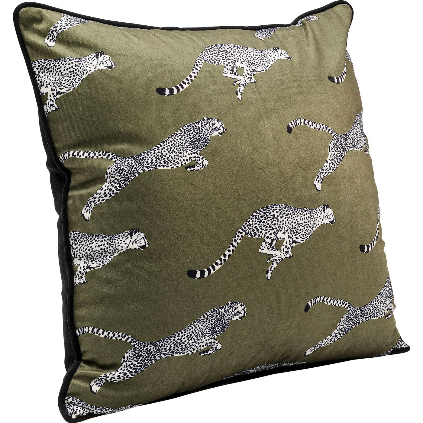 kare-design-running-chetahs-kissen-45x45-cm-gr-n-mit-rei-verschluss image 4