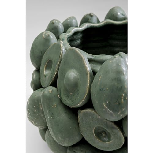 kare-design-vase-avocados-gr-n-handbemalt-23-cm-kleine-deko-tischvase-unikat image 7