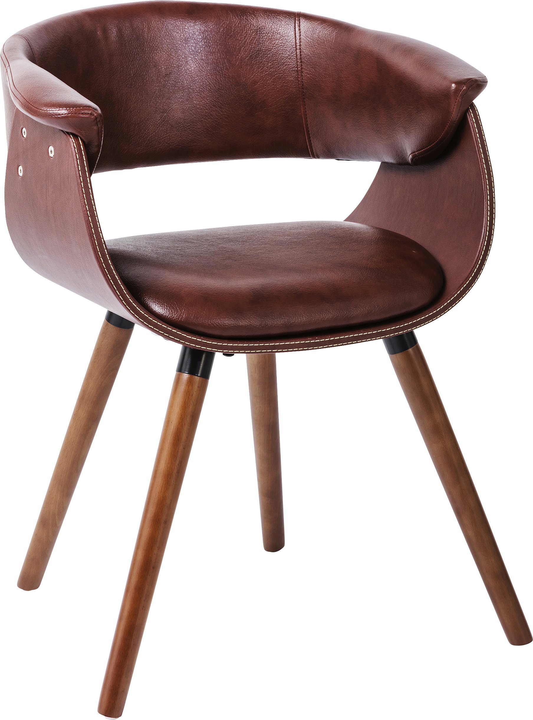 kare-design-armlehnstuhl-monaco-nougat-braun-vintage-leder-47x58x72-cm image 4