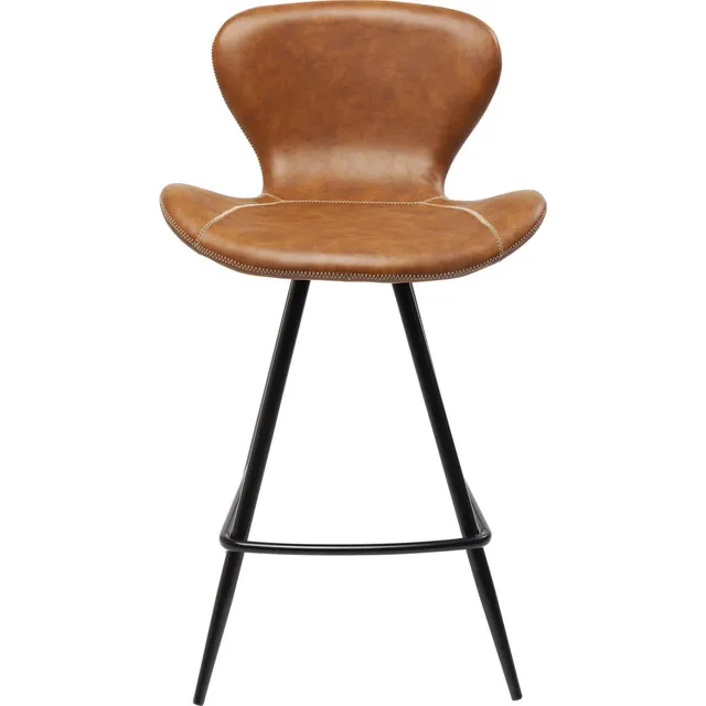 kare-design-barhocker-rusty-91x53x53cm-barstuhl-braun-lederoptik image 1