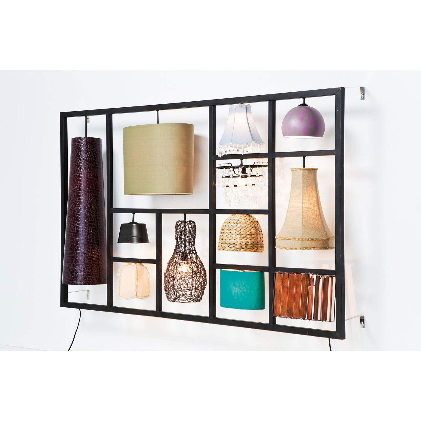 kare-design-parecchi-black-140-h-ngeleuchte-stoffschirm-schwarz-wei image 7