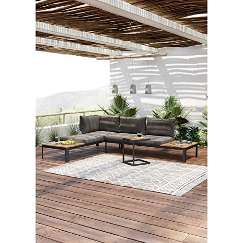 kare-design-tisch-happy-day-braun-schwarz-50x35x32-cm image 8