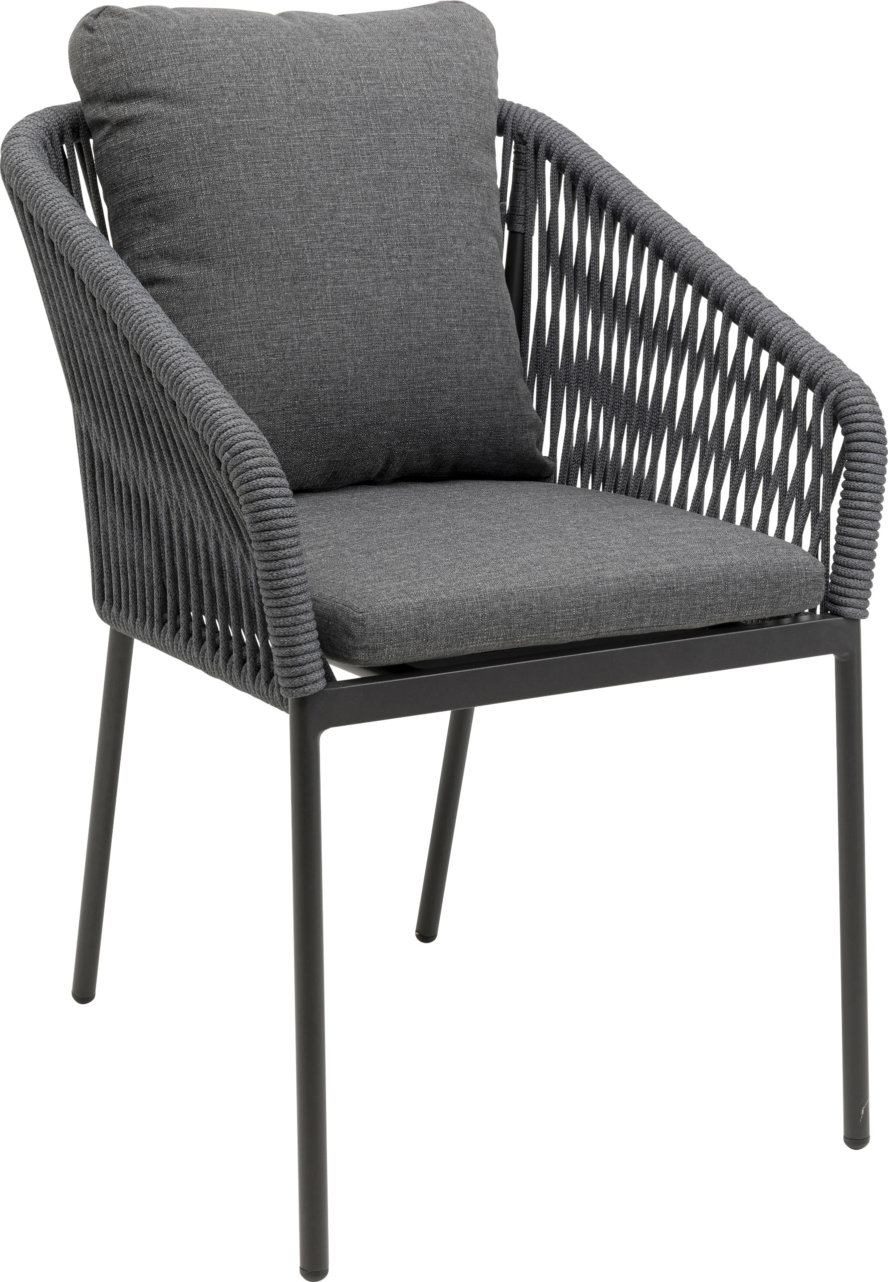 kare-design-stuhl-cyprus-mit-kissen-grau-82x57x63-cm-outdoor image 4