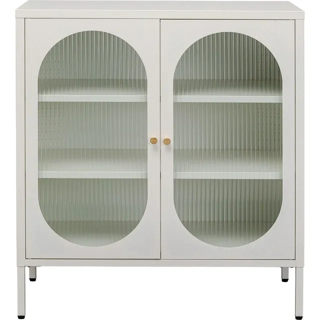 kare-design-kommode-naxos-wei-90x80x35-cm-mit-2-glast-ren image 1