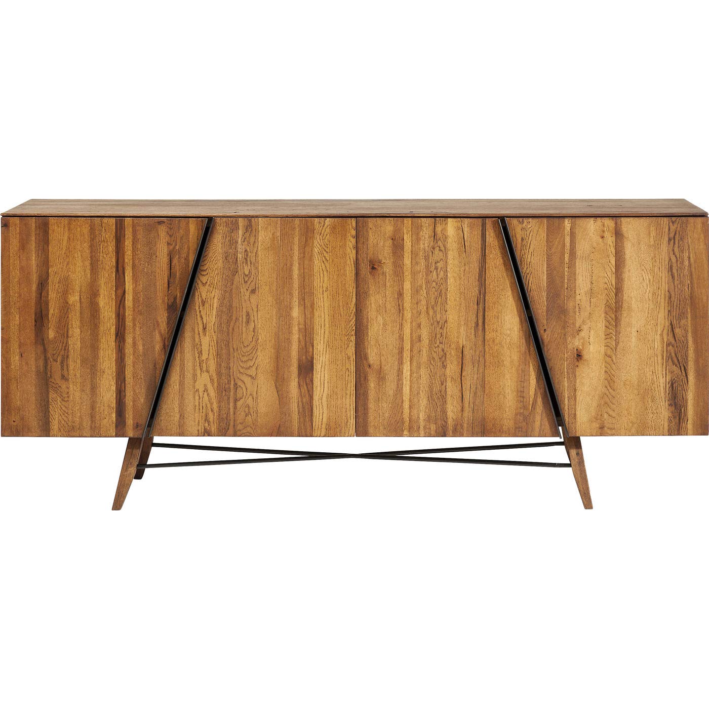 kare-design-retro-sideboard-madrid-eiche-massivholz-ge-lt-200x86x46-cm image 7