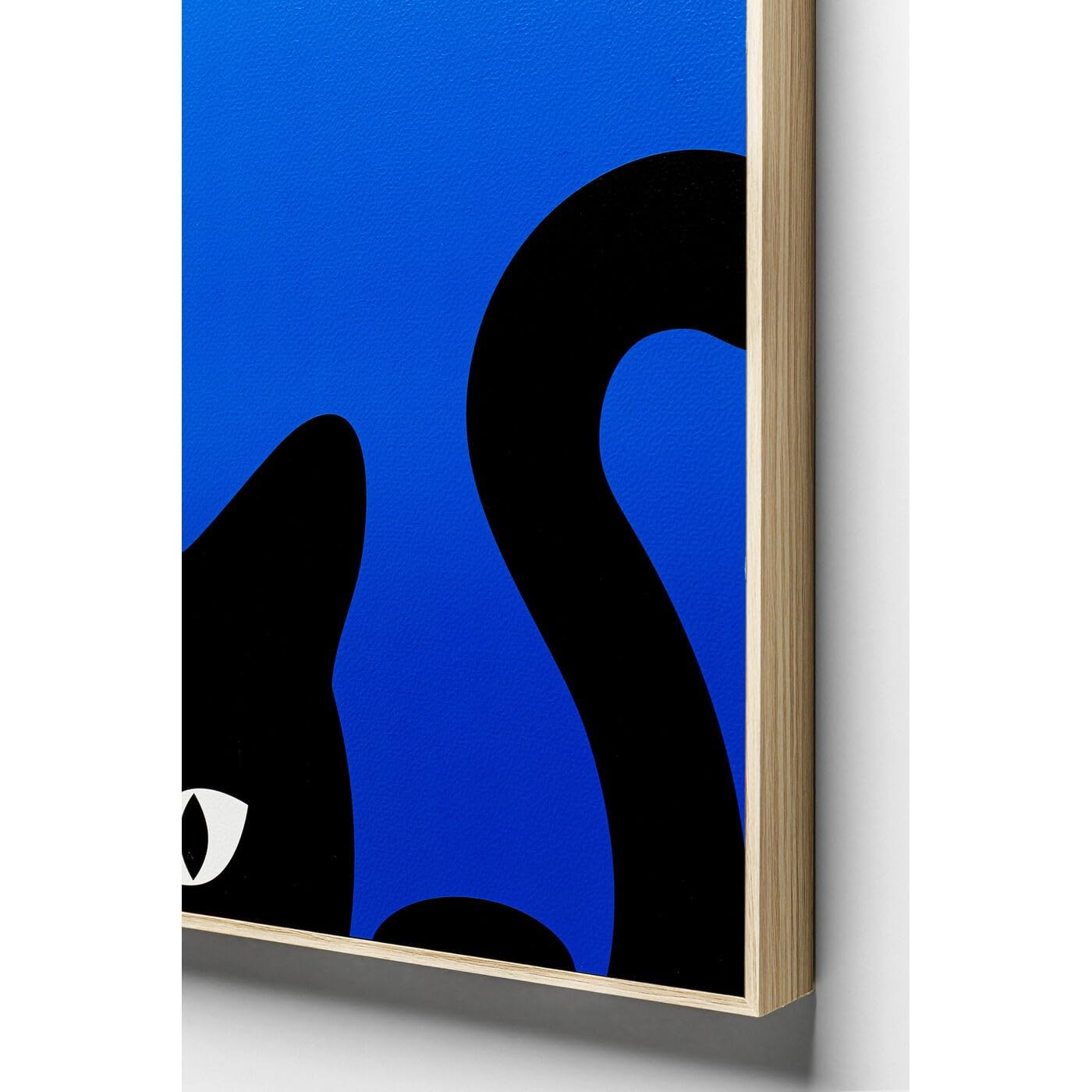 kare-design-ciao-gatto-wandbild-2er-set-blau-schwarz-60x40x3-cm image 5