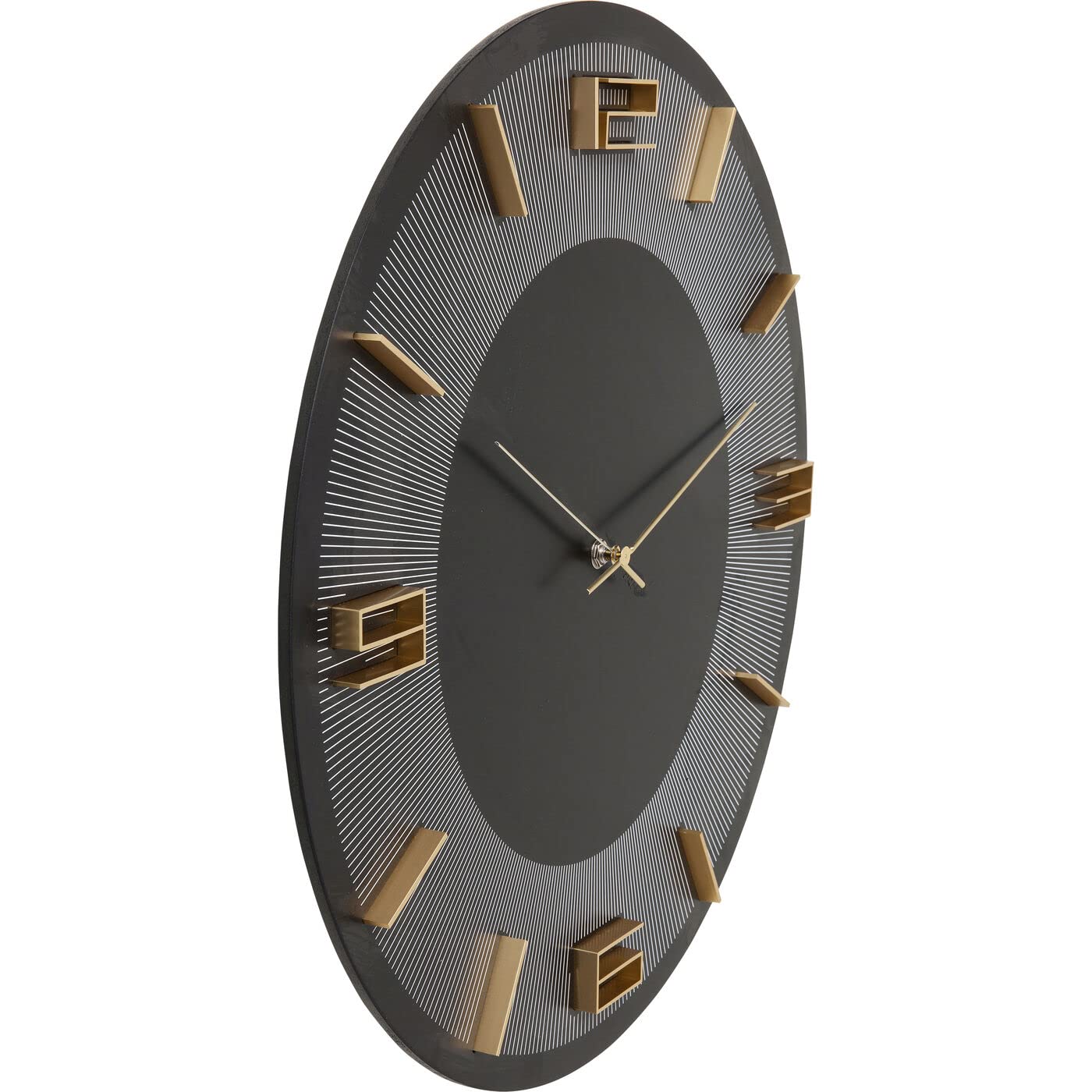 kare-design-wanduhr-leonardo-schwarz-gold-49-cm-durchmesser image 3