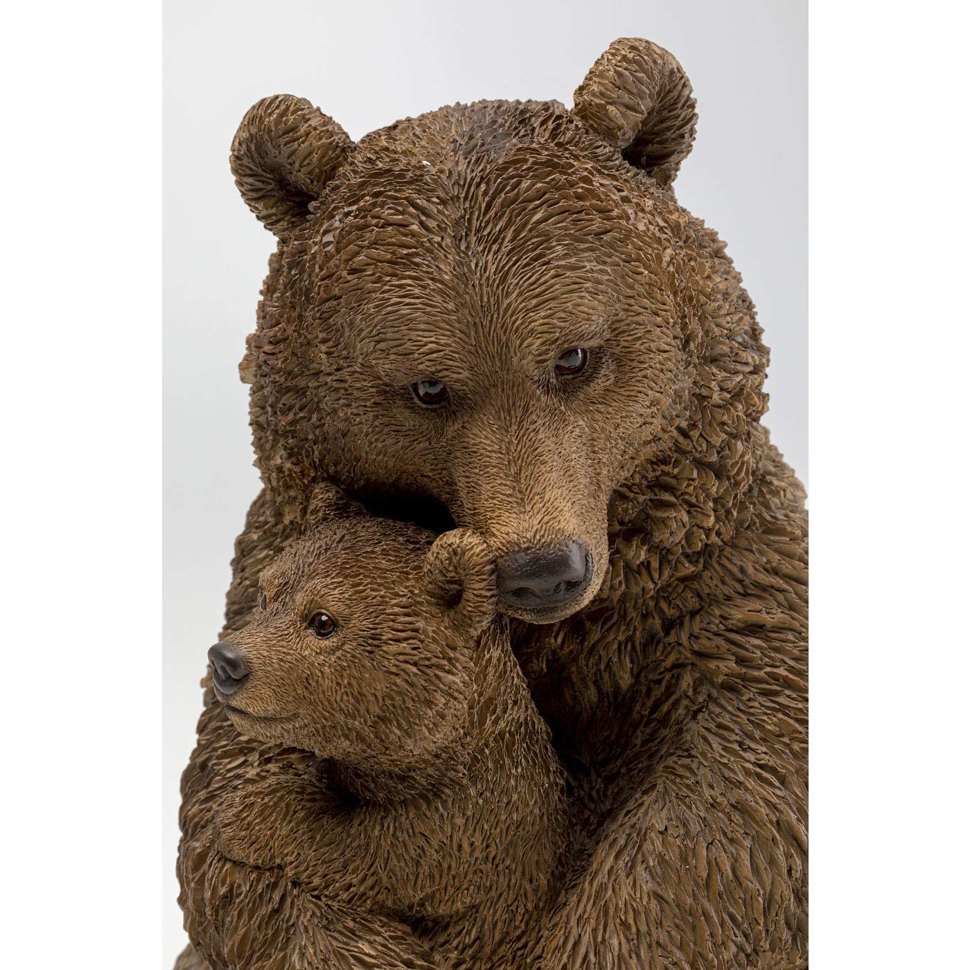 kare-design-deko-b-r-26-cm-b-renmama-mit-baby-aus-kunstharz-braun image 5