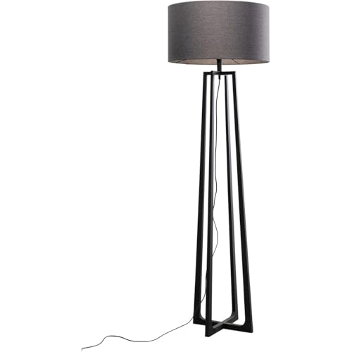 kare-design-stehlampe-timon-schwarz-stehleuchte-160x50x50-cm-stahl-seide image 6