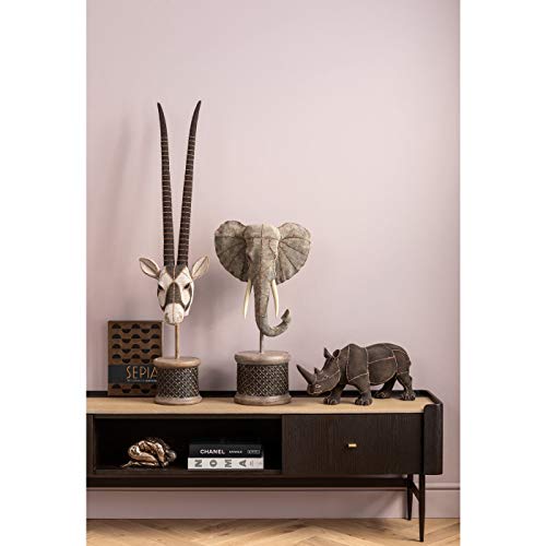 kare-design-elefantenkopf-perlen-wanddeko-76-cm image 7