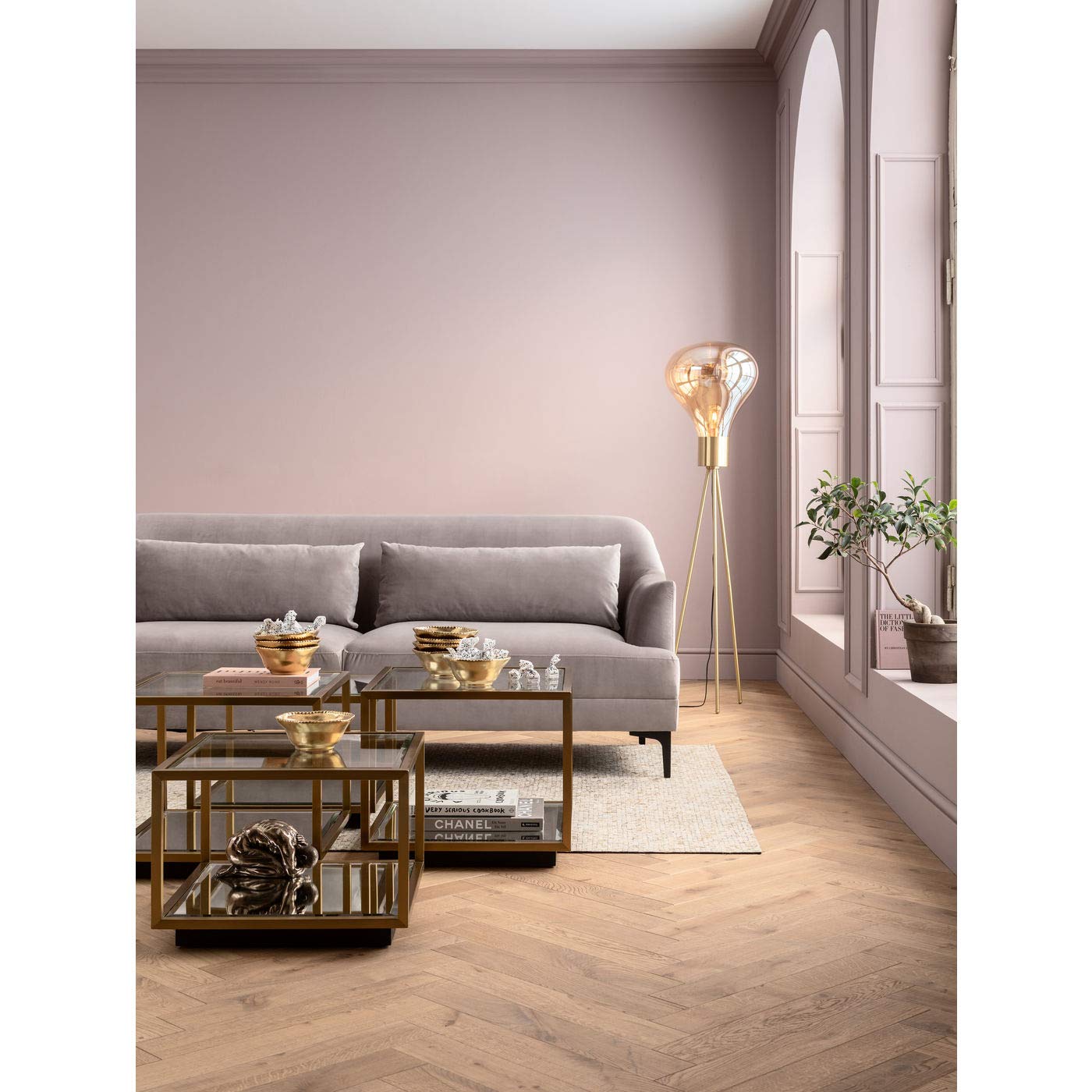 kare-design-couchtisch-luigi-4er-set-gold-quadratisch image 4