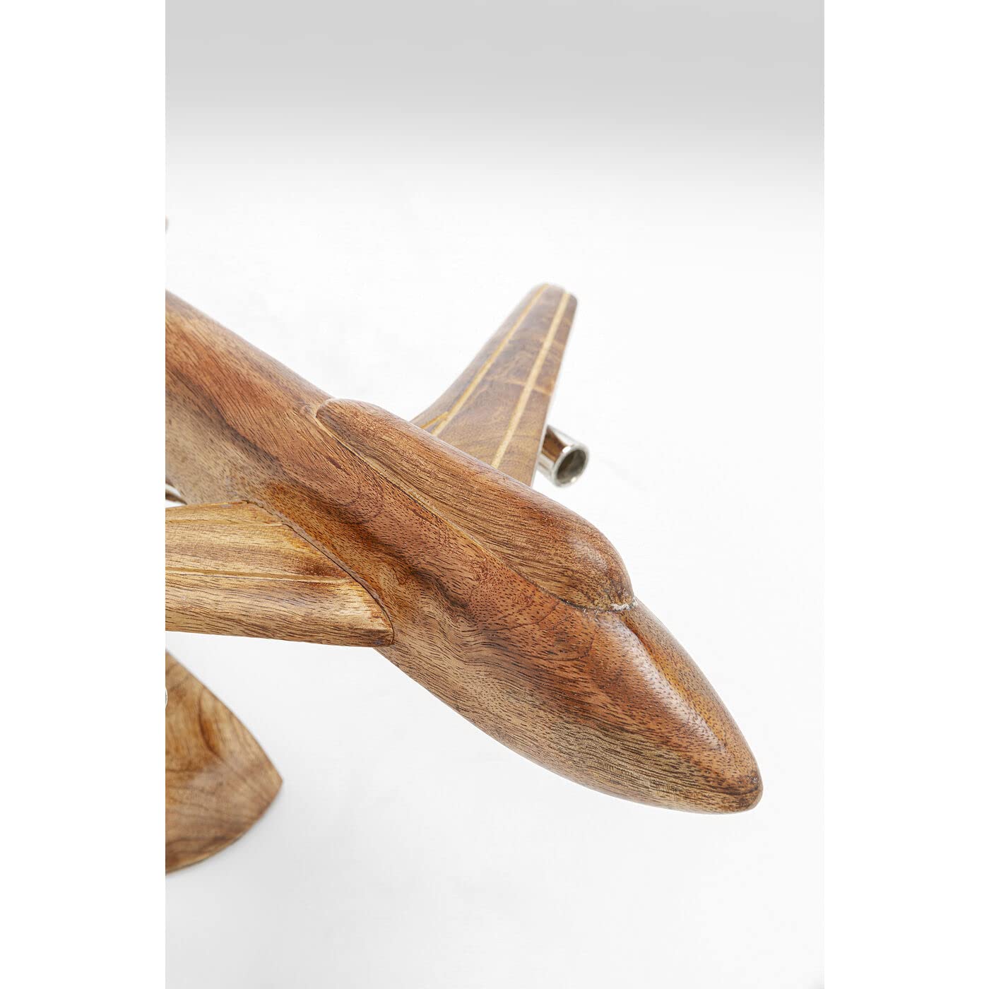 kare-design-deko-objekt-wood-plane-flugzeug-aus-mangoholz-25x37x39-cm image 5