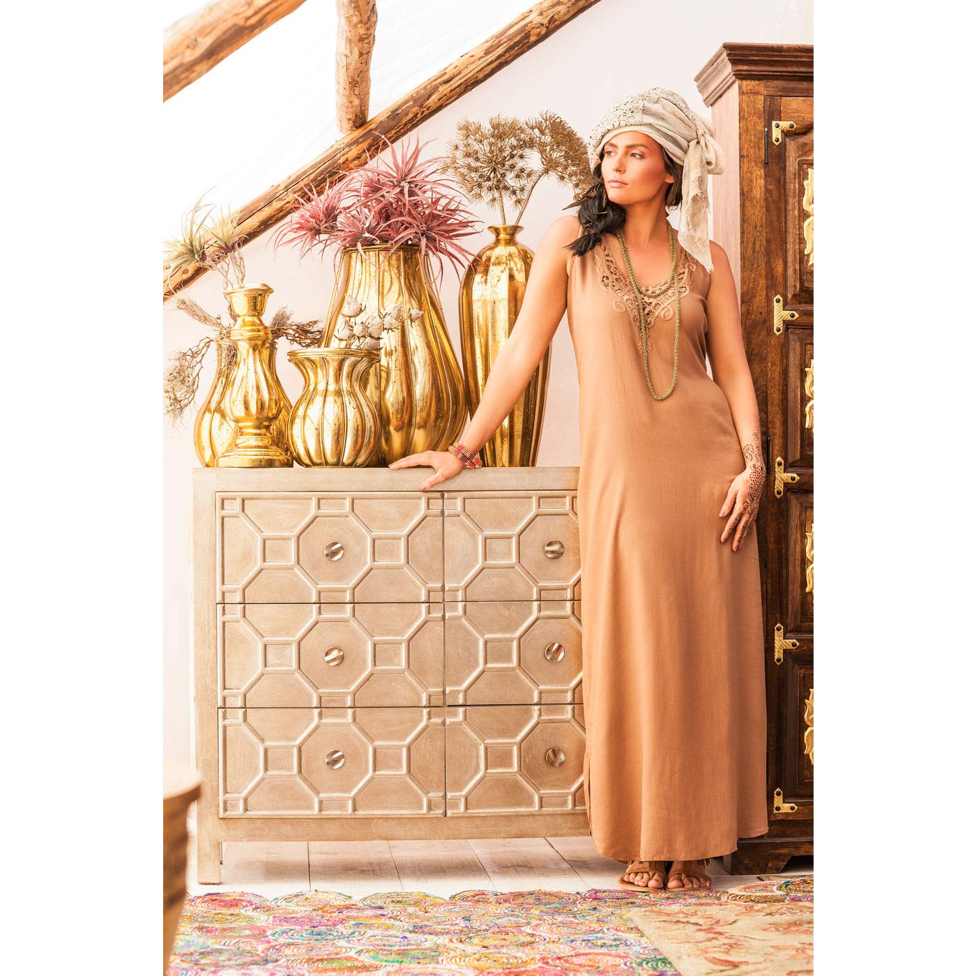 kare-design-kommode-alhambra-metallic-mit-6-schubladen-89x107x39-cm image 4