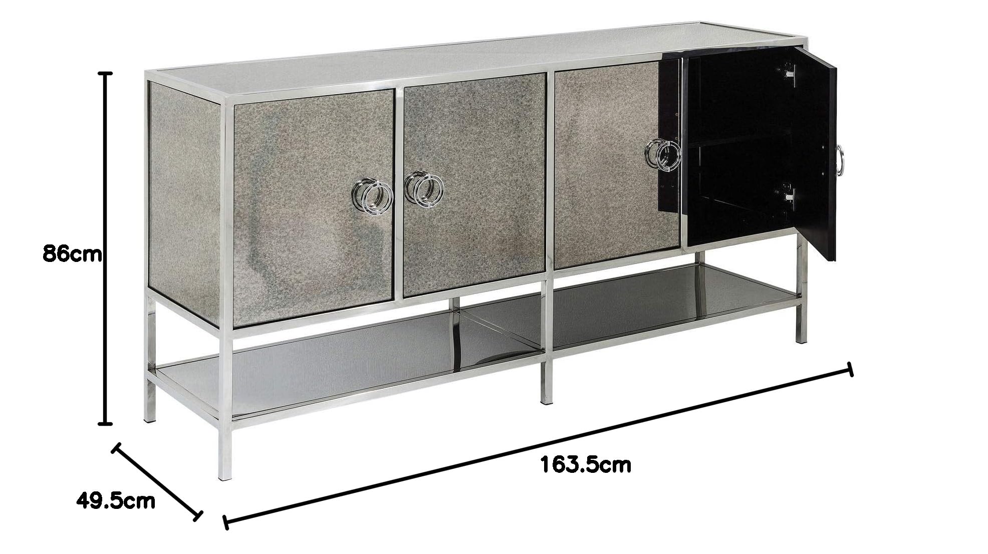 kare-design-sideboard-moonscape-silber-spiegelglas-80x155-5x42-cm image 3