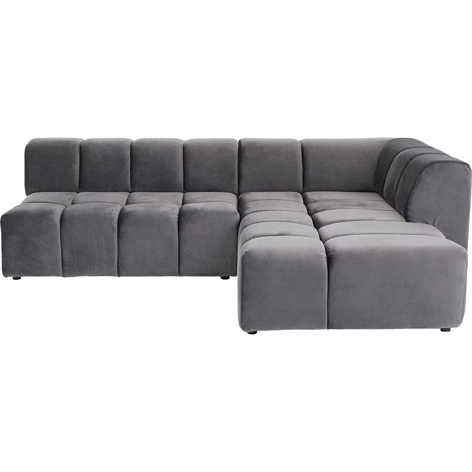 kare-design-ecksofa-belami-velvet-grau-eckcouch-mit-ottomane-rechts-256x210cm image 1