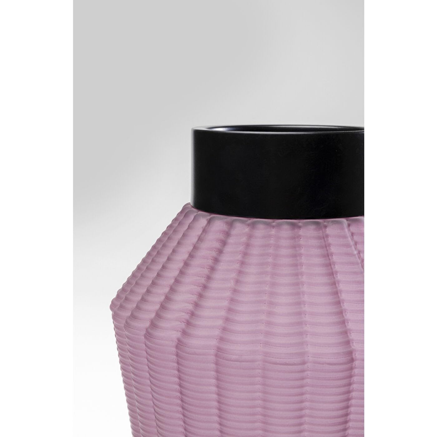 kare-design-vase-barfly-pink-lila-matt-tischvase-28-cm image 4