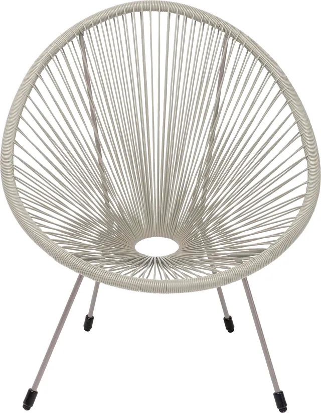 kare-design-sessel-acapulco-mono-greige-indoor-outdoor-retro-85x73x78-cm image 1